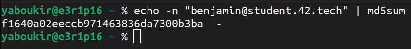 The reset token equals md5(email)